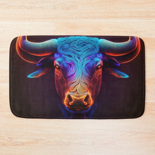Artikelvorschau, Bull Neon-Kunst entworfen und verkauft von AstroRisq.
