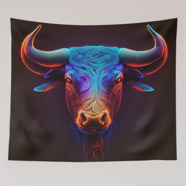 Item preview, Bull Neon Art designed and sold by AstroRisq.