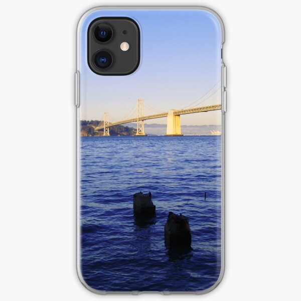 Bay Bridge in Late Afternoon iPhone Soft Case