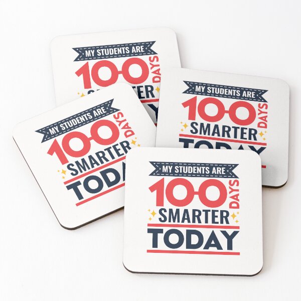 Item preview, My Students Are 100 Days Smarter Today Teacher designed and sold by jaygo.