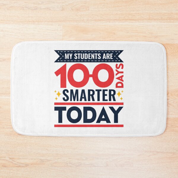 Item preview, My Students Are 100 Days Smarter Today Teacher designed and sold by jaygo.