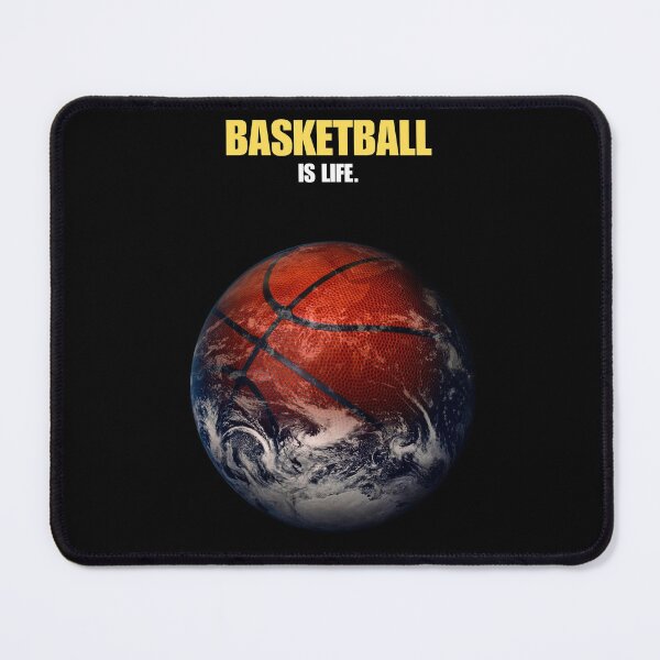 Item preview, Basketball is Life Earth Space Basket Motivational Quote designed and sold by hiunlimit.