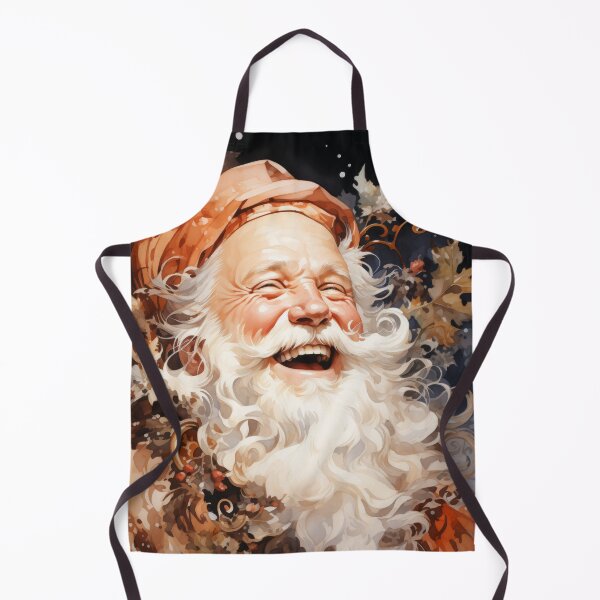 Item preview, Jolly Laughter of Santa - Festive Art Print designed and sold by SlayerOfKings.