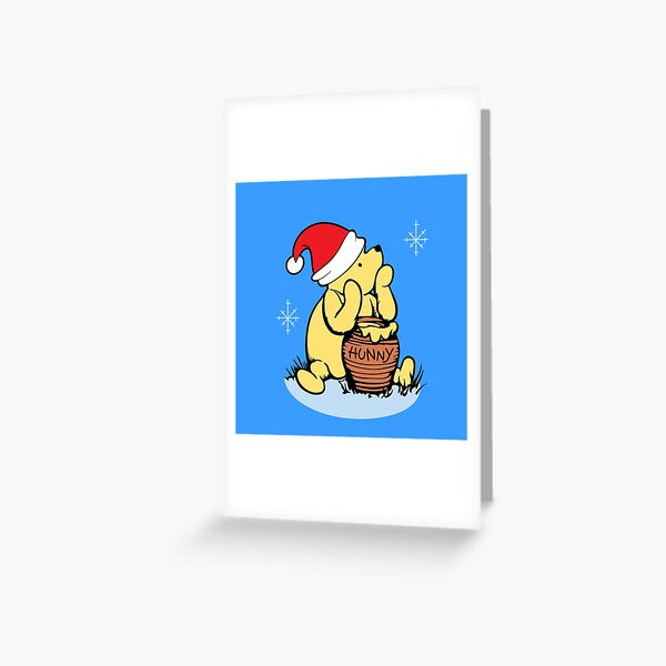 Item preview, Santa Winnie The Pooh with Honey Pot  designed and sold by Cristina Galerina.