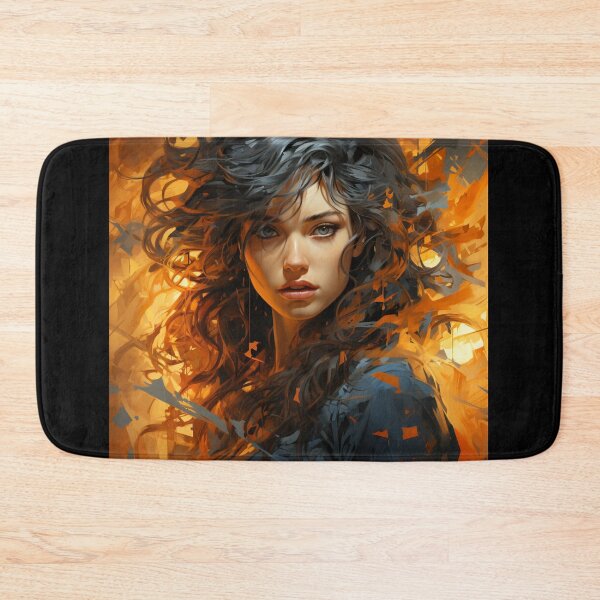 Item preview, Vivid Essence - Enigmatic Beauty Art Print designed and sold by SmartDesignByBB.