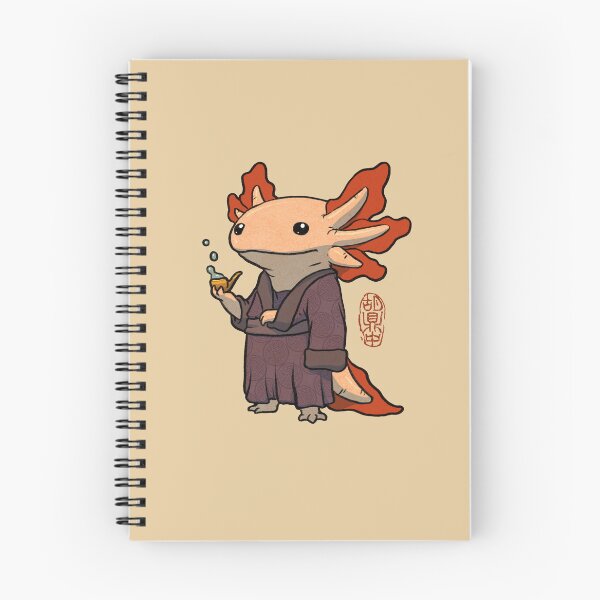 Artikelvorschau, süßer Axolotl-Philosoph entworfen und verkauft von DingHuArt.
