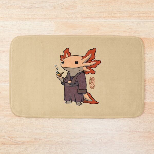 Item preview, cute axolotl philosopher designed and sold by DingHuArt.