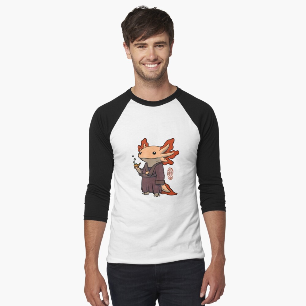 Artikel-Vorschau von Baseballshirt mit 3/4-Arm, designt und verkauft von DingHuArt.