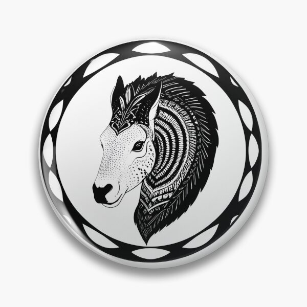 Item preview, An ancient horse logo design  designed and sold by Kulpi6147.