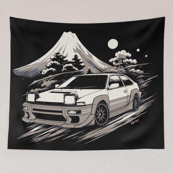 Item preview, Pimped retro street race car designed and sold by myanko.