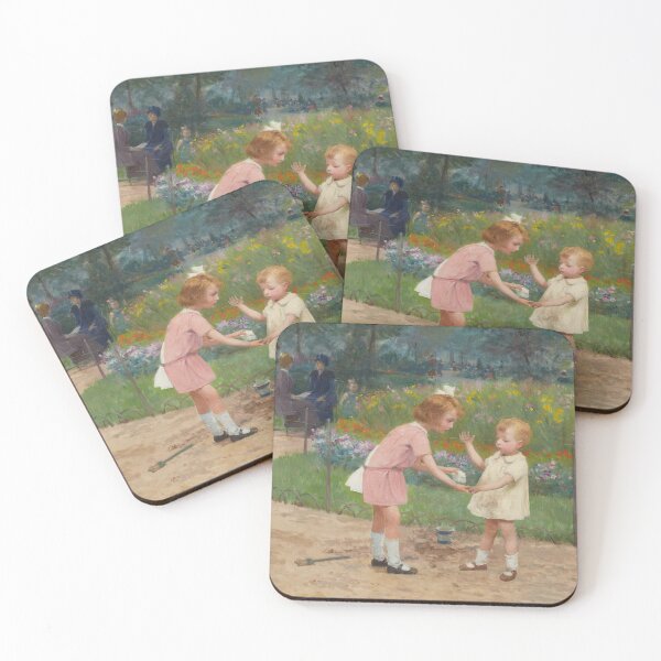 Item preview, The Luxembourg Gardens (19th century) - Victor Gabriel Gilbert designed and sold by SALON DES ARTS.