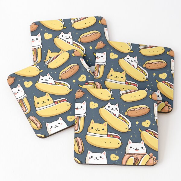 Item preview, Cats 'N' Hotdogs designed and sold by Feebleeona.