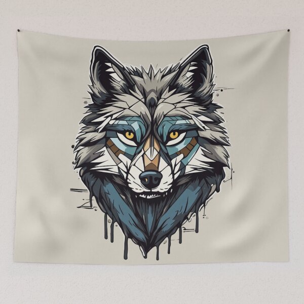 Item preview, Moonlit Majesty - The Wolf Of Wall designed and sold by NightshadeWolfs.