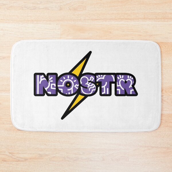 Item preview, Noster Zap White designed and sold by bitpopart.