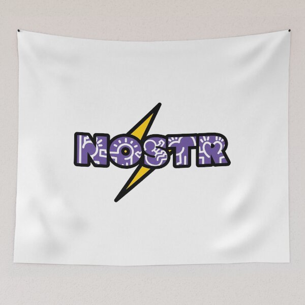 Item preview, Noster Zap White designed and sold by bitpopart.