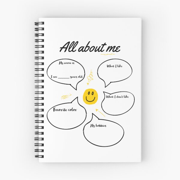 Item preview, All about me  designed and sold by SHOPPING BUDDY.