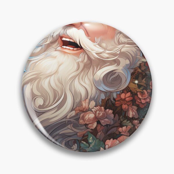 Item preview, Jolly Laughter Santa - Festive Sticker designed and sold by SlayerOfKings.