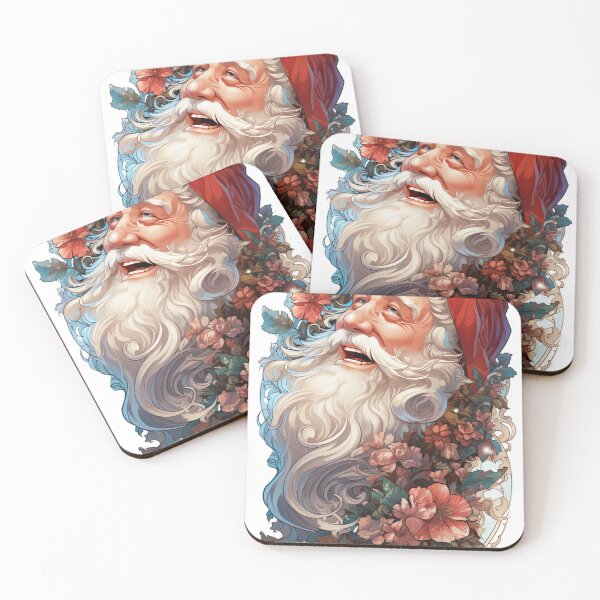 Item preview, Jolly Laughter Santa - Festive Sticker designed and sold by SlayerOfKings.