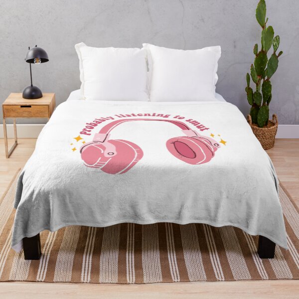 Item preview, Probably Listening to Smut Audiobooks Lover Kindle Lover Book Lover Sticker Bookish Vinyl Laptop Decal Booktok Gift Journal Stickers Reading Present Smut Library Spicy Reader Pink designed and sold by SouQ-Art.