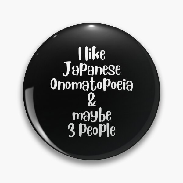 Item preview, I like Japanese Onomatopoeia & maybe 3 People Typo designed and sold by akaiawa.