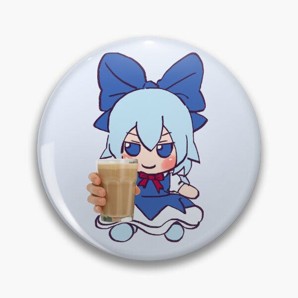 Item preview, I draw cirno fumo plush giving you choccy milk because your epic baka / touhou memes designed and sold by RansRoom.