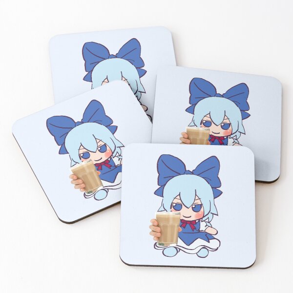 Item preview, I draw cirno fumo plush giving you choccy milk because your epic baka / touhou memes designed and sold by RansRoom.