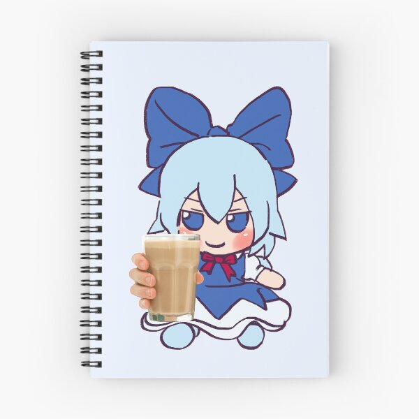 Item preview, I draw cirno fumo plush giving you choccy milk because your epic baka / touhou memes designed and sold by RansRoom.