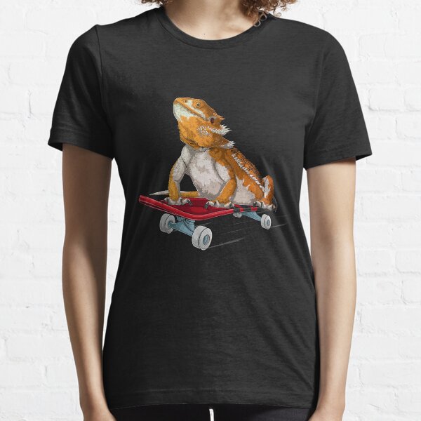 Item preview, Bearded Dragon Skateboarding  designed and sold by kudostees.