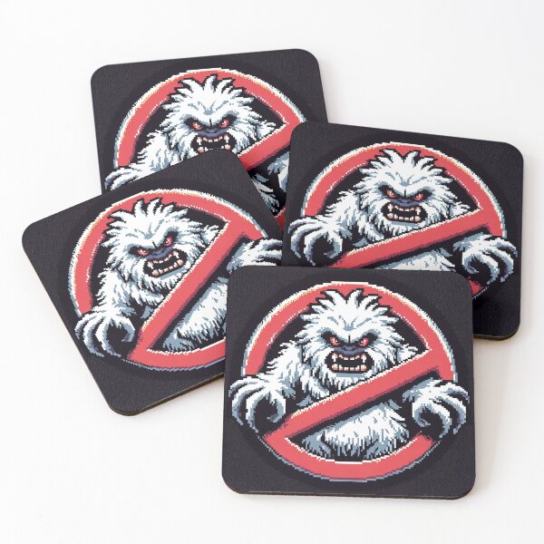 Item preview, No Yetis Allowed! designed and sold by janarspixels.