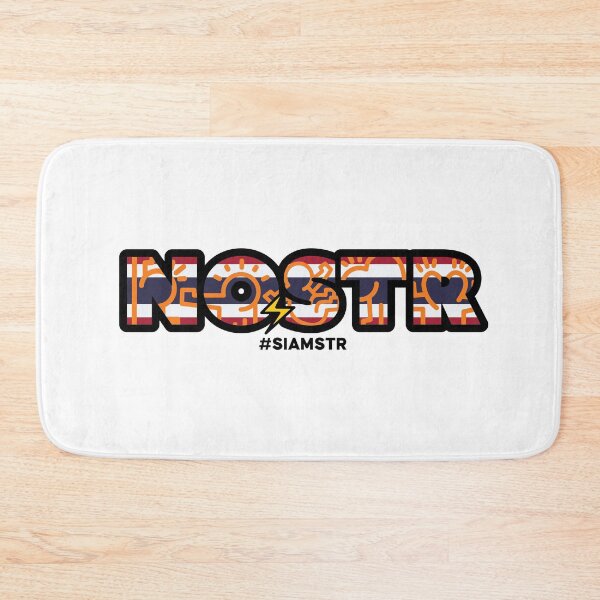 Item preview, Nostr Siamstr Orange designed and sold by bitpopart.