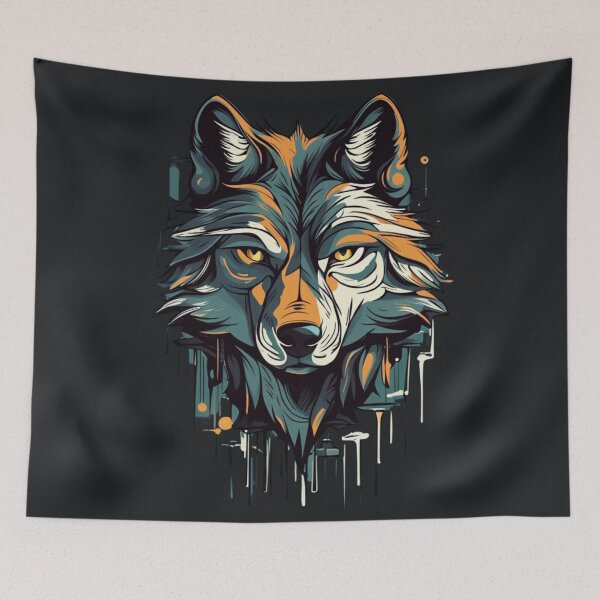 Item preview, Lunar Elegance - The Wolf Of Wall designed and sold by NightshadeWolfs.