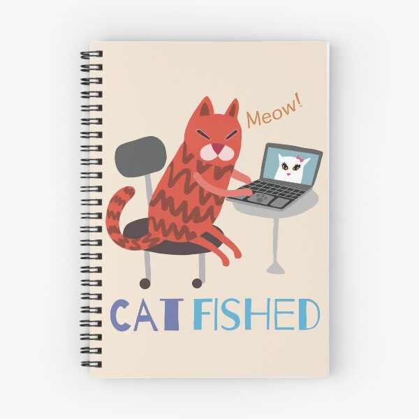 Item preview, Red Cat Gets Catfished designed and sold by DCamille.