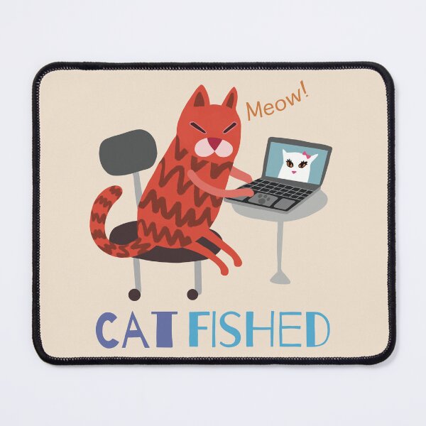 Item preview, Red Cat Gets Catfished designed and sold by DCamille.