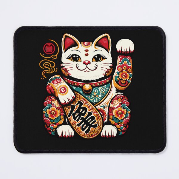 Item preview, LUCKY CAT HAND PAINTED MANEKI NEKO designed and sold by HYPeR-NaTUrE.