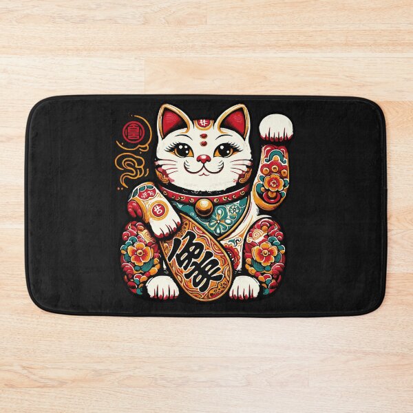 Item preview, LUCKY CAT HAND PAINTED MANEKI NEKO designed and sold by HYPeR-NaTUrE.