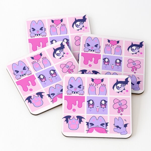 Item preview, Purple cute cat designed and sold by Smeoow.