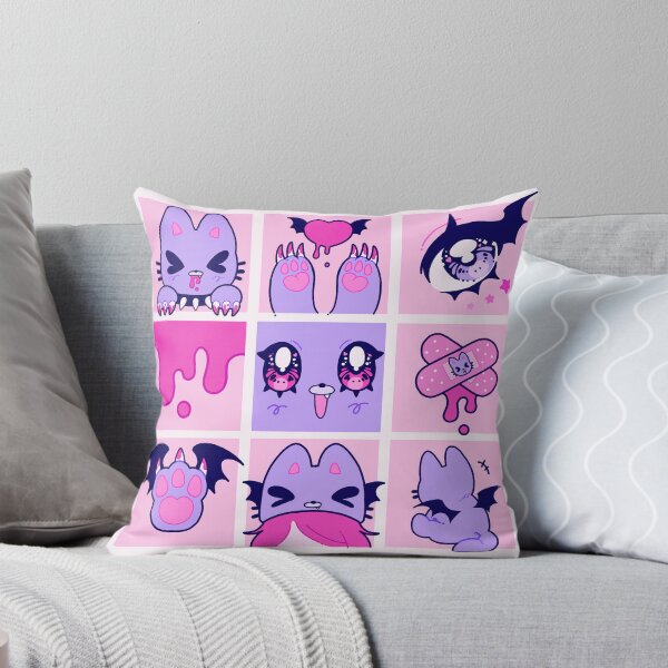 Item preview, Purple cute cat designed and sold by Smeoow.