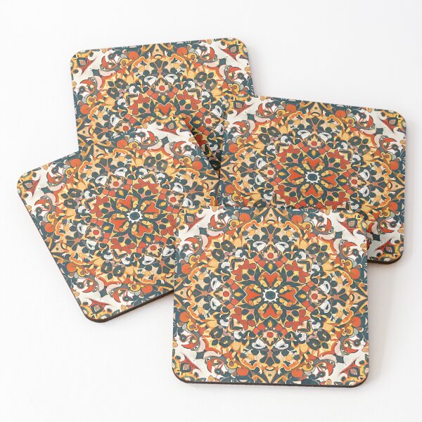 Item preview, Flower Center Mandala Tile designed and sold by EasyPrints337.