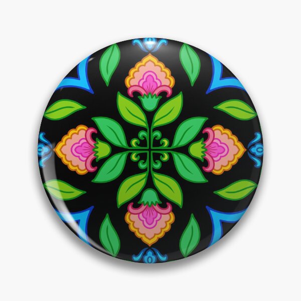 Item preview, Ethnic tradition floral design designed and sold by Charmy Design.
