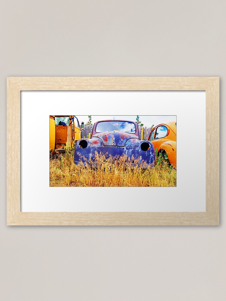Alternate view of Rusty Gold Framed Art Print