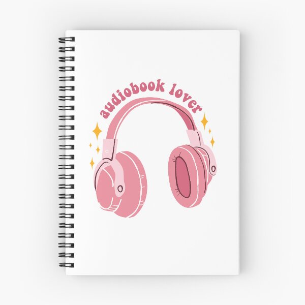 Item preview, Audiobooks Lover Kindle Lover Book Lover Sticker Bookish Vinyl Laptop Decal Booktok Gift Journal Stickers Reading Present Smut Library Spicy Reader Pink designed and sold by SouQ-Art.