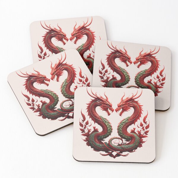 Item preview, Two Mystical Dragons designed and sold by MacMerch121.