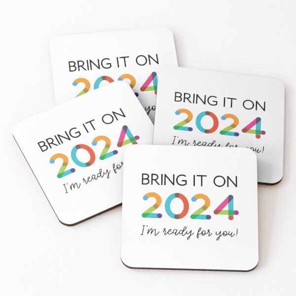 Item preview, Bring It On 2024 - I'm Ready For You! designed and sold by VicEllisArt.
