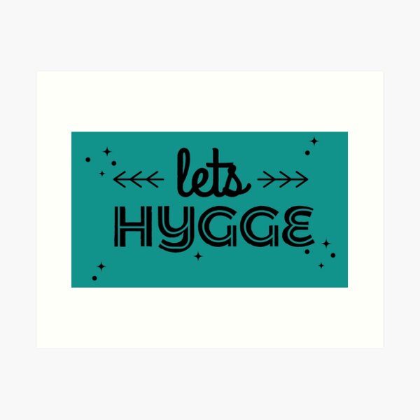 Item preview, lets hygge  designed and sold by Gossip Rag.
