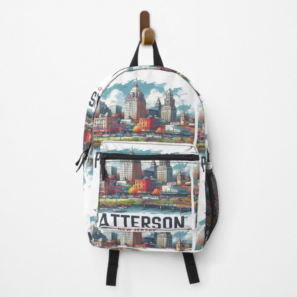 Item preview, Patterson New Jersey Watercolor Illustration designed and sold by PaintMeWorld.