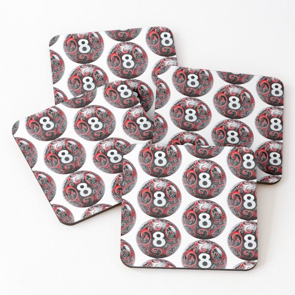 Item preview, Unleash the Magic: Dive into the Funky Universe of Eight Ball Patterns – Elevate Your Style with Every Roll! designed and sold by Ignorant-Artist.