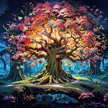 Artwork thumbnail, Colorful Tree of Life Jigsaw Puzzles - Harmony in Every Piece on Redbubble by PuzzleBoxDesign