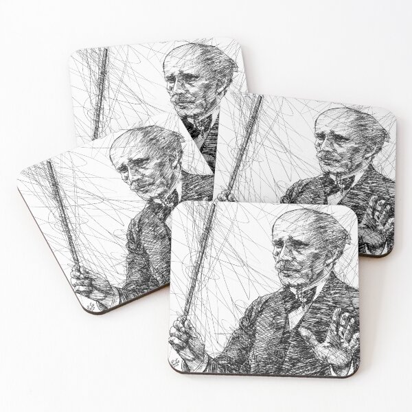 Item preview, ARTURO TOSCANINI ink portrait .1 designed and sold by lautir.