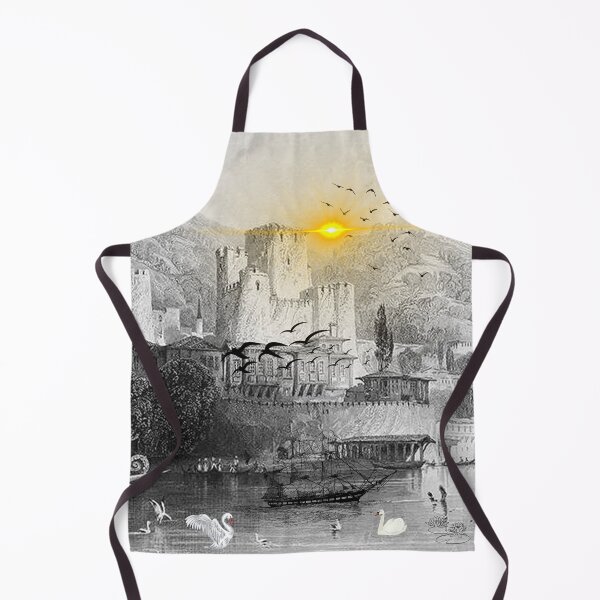 Item preview, Sun Setting on a Castle in Asia designed and sold by tomorrowsart.