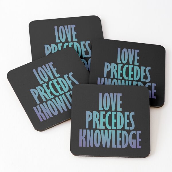Item preview, Love precedes knowledge. v.1 designed and sold by x1brett.